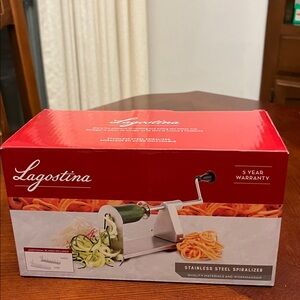 Lagostina Stainless Steel Spiralizer